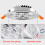 LED Spotlights Embedded Downlights Modern-White light 3w fros 7