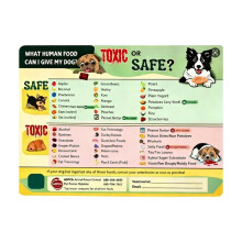 Pet Food Gezondheidsgids Koelkastmagneet Waterdichte-2