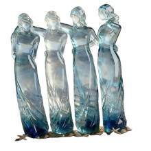 Unique Sentimental Memory Present Premium Resin-four sisters