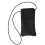 Boston Leather Solid Leather Eyeglass Case with Neck String 1