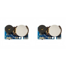 2X Generador de Ruido de Grillos, Broma Oculta, Ruido Molesto para el Día de los Inocentes, Sonido Molesto Continuo, Pitido Azul en la PCB.