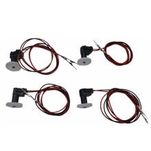 4 Stuks Witte, Heldere 12V Autodeurverlichting met Komvormige Kap, Verborgen Montage, Deurgreepverlichting, LED-Opbergdoosverlichting