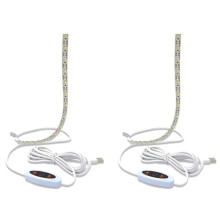 2X Sew Sewing Machine Light Strip,12inch USB LED Light Strip Dimmable,White Lights for ,Janome,Babylock US Plug