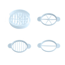 Multifunctional Eggs Divider and Peeler Perfect-yellowish white