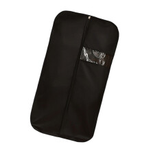 Housse anti-poussière transparente et étanche pour-Noir 60x110cm