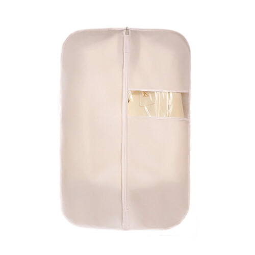 Clothes Protector Bag Dustproof Cover Waterproof-White 60x90cm