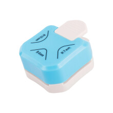 Simple Operations Corner Punch Insert Materials Press-Blue