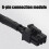 Heavy Duty 6Pin Modular Power Supply Cable To Multiple SATAs 6