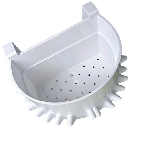 Diviseur durable de diffuseur d'eau d'aquarium avec le-Blanc