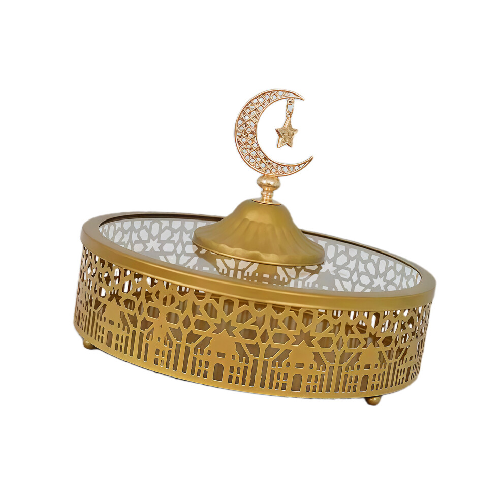 Decorative Iron Serving Dish For Snacks Food Storage-A 7751001365157