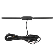 Antenne de voiture Plug and Play, autoradio universel, fixation adhésive invisible pour pare-brise, réception d'une clarté exceptionnelle et