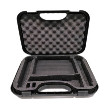 Boîte de transport de microphone en plastique robuste avec-L