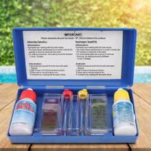 Pool Test Kit for pH and Bromine, Quick Results Water Test Kit for Swimming Pool, Hot Tub and Spa