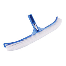 18 Inch Pool Brush Head for Swimming Pool Cleaning – Durable Plastic Algae Remover, Lightweight Design