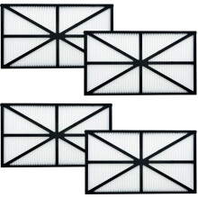 Filter Cartridges RCX70101PAK2 4 Pack Replacement Restores Filtration Efficiency for Hayward AquaVac TigerShark SharkVac
