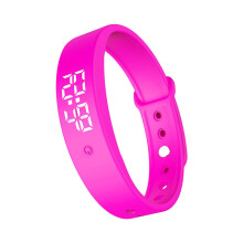 Comprehensive Health Observer Bangle Quiet Defeat Alarm-Pink