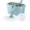 Spin Mop and Bucket Set with 360 Rotating SelfWringing System, Microfiber Head, Stainless Steel Handle 1