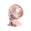 Ventilateur de table silencieux avec base à clip et-Rose 1