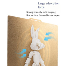 Plaque PEK pour Imprimante 3D A1/X1C/X1/P1P/P1S 257X257mm Plaque à Ressort Double Face