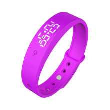 Versla het alarm Intelligente armband voor rustig roeren- Paars