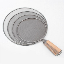 Cuisson Friture Acier Inoxydable Anti Splatter Guard Huile Net Graisse Splatter Screen Pan Mesh Guard  Cover 29 cm