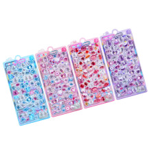 Animal Embossed Sticker Waterproof Decorative Sticker for Kids