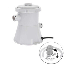 Above Ground Pool Pump with Cartridge Filter, Easy Install Quiet Operation for Hot Tub and Garden Ponds