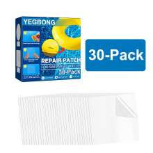 Pool  Patch Kit 30PCS SelfAdhesive Vinyl Liner Patches for Fast Leak Fix in Pools and Inflatables