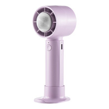 Portable Outdoor Handheld Fan 3 Speed Mini Cooling USB-Purple