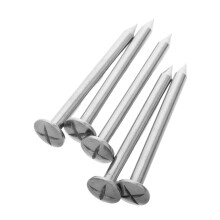 Heavy Duty Stainless Steel Survey Stakes with Precise Flat Head Design for Property Line Marking