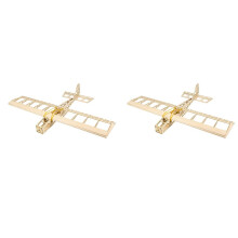 2X R03 STICK-06 Airplane 580mm Wingspan Balsa Wood DIY Electric Aircraft RC Flying Toy Version Unassembled Single