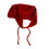 Multiuse Hollowed Triangular Scarf Breathable Shawl Wrap-Red 1