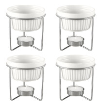 Tealight Candle Holder Essential Oil Burners Wax Melt-Silver