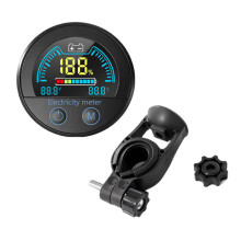 Upgrades Double Purpose Digital Voltage Gauges-handlebar type