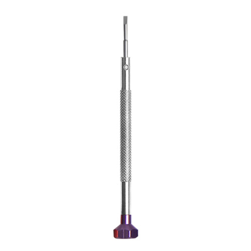 Steel Screwdriver For Tiny Fasteners Textured-1.6MM Flathead