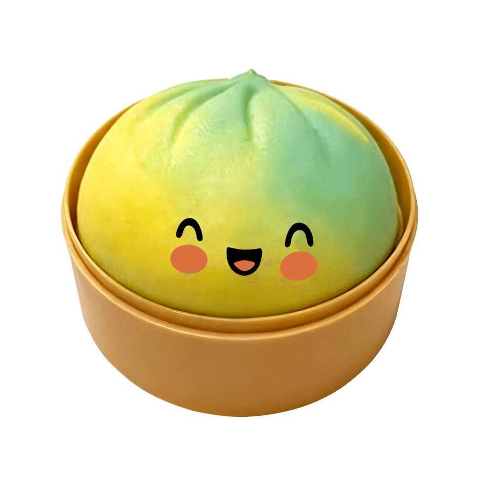 Srj Star (S6) Squishy Dumpling Toy Soft Squishy Baozi Simulation Dumpling Squeeze Ball Stress-Relieve Ball Decompression Fidget Toy Gifts