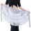 Belly Dance Skirt Scarf With Delicate-silver leopard print 1