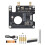 Waveshare PCIe to M.2 E KEY Adapter Board HAT+ for Raspberry Pi 5 Network Card Expansion Board Supports USB/ 1