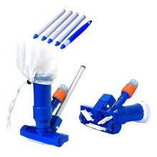 Pool Vacuum Jet Cleaning Tool Set Blue – Effective Debris Removal for Quick Swimming Pool Maintenance