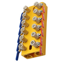 Koperen Hydrauliek Water Spruitstuk Splitters-12 manieren