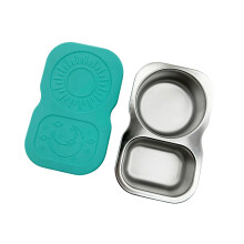 Plat à sauce en acier antirouille durable, idéal-Vert menthe
