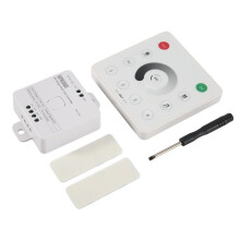 And-SP636E SPI DC5-24v Monochrome Controller with and-RC1 Remote Control Support 2.4G Touch Remote Control