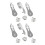 Window Blind Bottom Rail Cover Dustproof Simple Mounting-Set 2 1