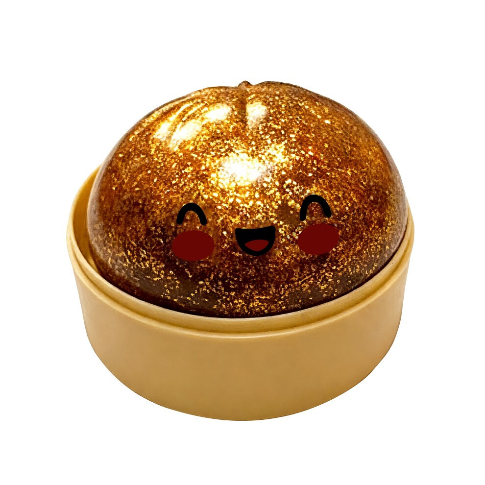Srj Star (S2) Squishy Dumpling Toy Soft Squishy Baozi Simulation Dumpling Squeeze Ball Stress-Relieve Ball Decompression Fidget Toy Gifts