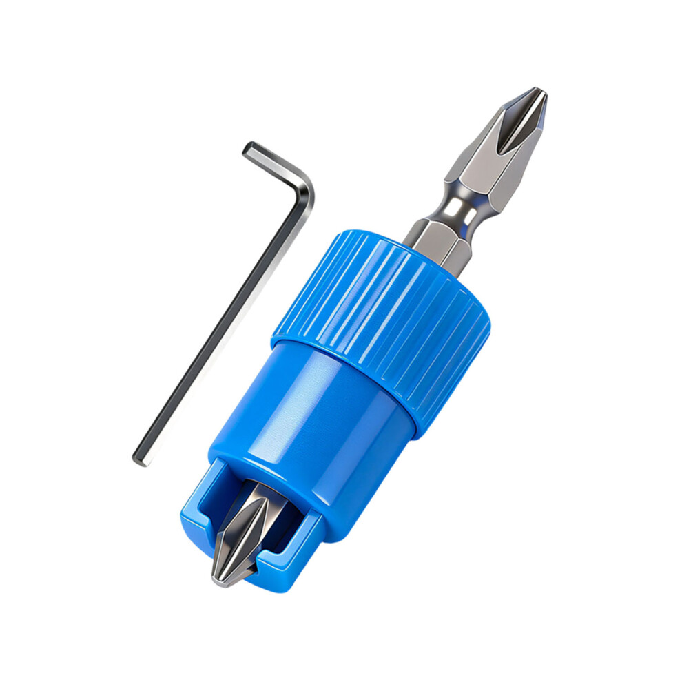 High Strength Alloy Steel Screw Retaining Bit Spring Load-Blue 7696001869369