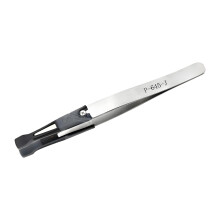 Professional Anti Static Rubber Tip Tweezers-P 645J Tweezers