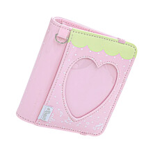 Adorable PU Leather Diary Planner with-patent leather powde