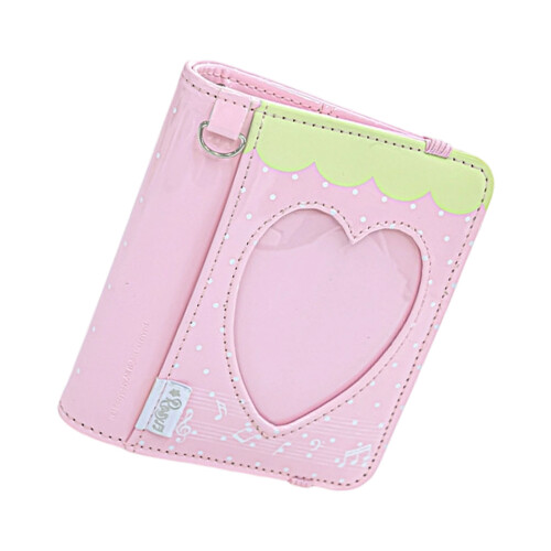Adorable PU Leather Diary Planner with-patent leather powde