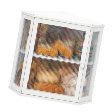Polished Acrylic Food Container Having Water Resistant-White