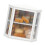 Polished Acrylic Food Container Having Water Resistant-White 1
